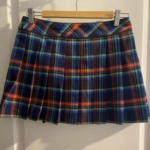 Perfect Condition Plaid La Senza Zip Up Skirt